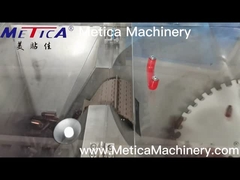 دستگاه پرکن بطری و برچسب زدن مایعات خوراکی 0.6-0.8Mpa دستگاه پرکن بطری شیشه ای