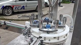 دستگاه پرکن بطری پودر بچه