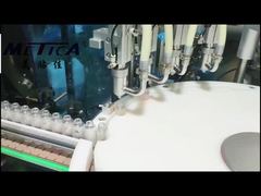 دستگاه لیبلینگ درب پرکننده شامپو 20 میلی لیتری