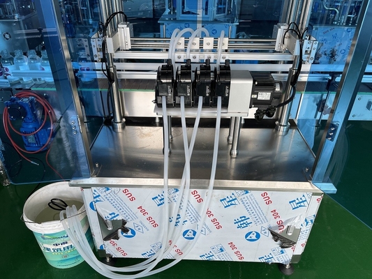 Automatic Peristaltic Pump Juice Bottle Filling Machine 1500bph