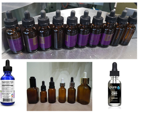 درپوش پرکننده بطری مونوبلاک اتوماتیک روغن ضروری برای بطری های پلاستیکی و شیشه ای
