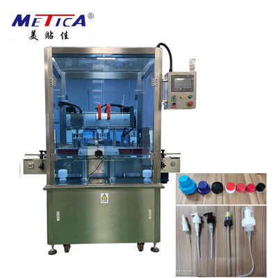دستگاه بسته بندی شیشه ای خطی METICA دستگاه بسته کننده بطری اتوماتیک 3000bph-6000bph