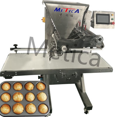 OEM 100g پرکننده کیک دستگاه لمسی کنترل صفحه نمایش 2000BPH-3000BPH